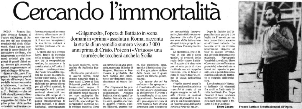 Cercando l immortalita