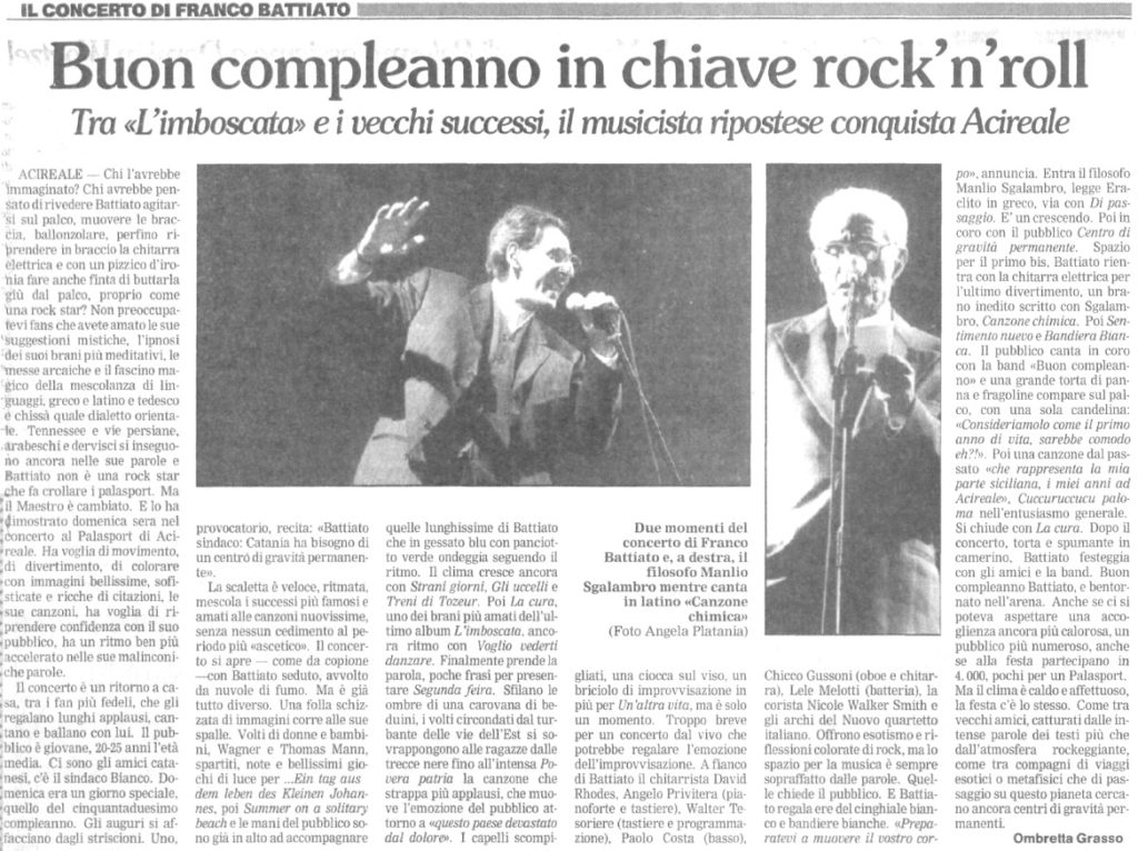 Buon compleanno in chaive rock'n'roll