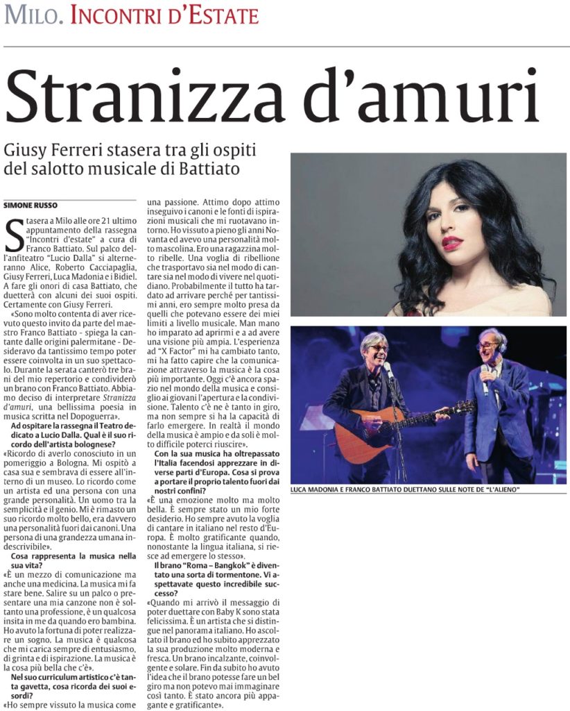 Stranizza d'amuri